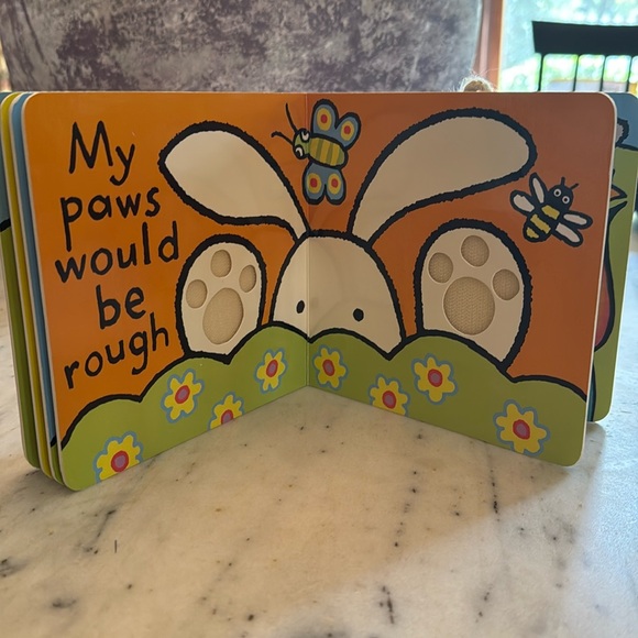 Jellycat Bunny Board Book with Fluffy Tail - Picture 2 of 3